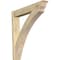Ekena Millwork Thorton Traditional Rough Sawn Outlooker, Douglas Fir, 8"W x 48"D x 48"H OUT08X48X48THR01RDF - alternate 1